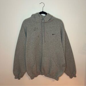 2000s Y2K Nike Gray Hoodie